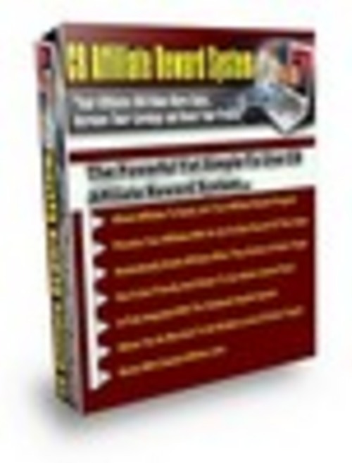 Product picture cb affiliate reward system with plr