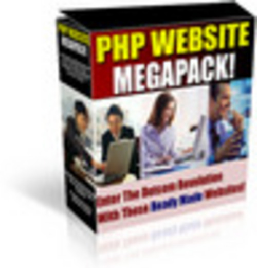 Product picture php megapack 14 website scripts with resale rights