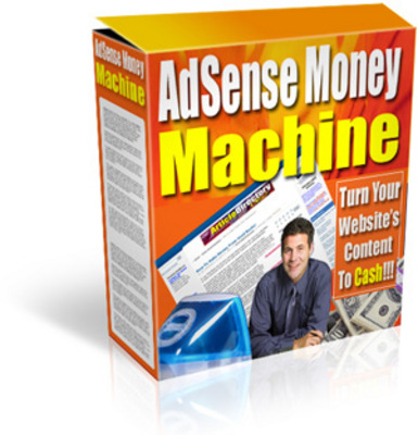 Product picture adsense money machine with resale rights
