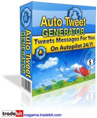 Product picture Auto Tweet Generator With MRR