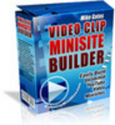 Product picture Video Clip mini Website Builder ..private label rights inc..