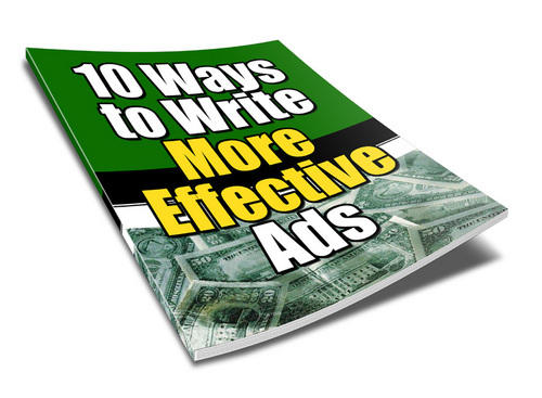 Product picture 10 Ways To Write More Effective Ads With MRR