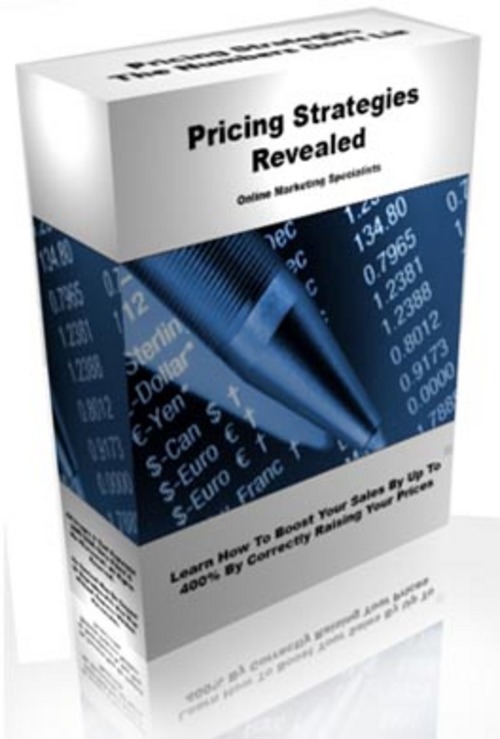 Product picture Pricing Strategies Revealed   With Private Label Rights